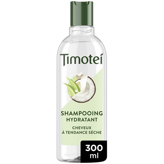 TIMOTEI Shampoing hydratant au lait de coco et aloe vera