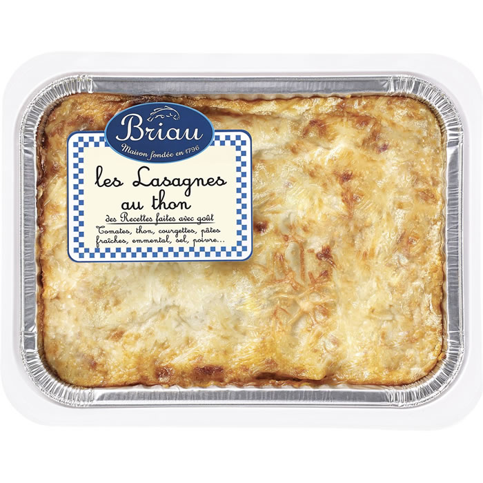 MAISON BRIAU Lasagnes au thon