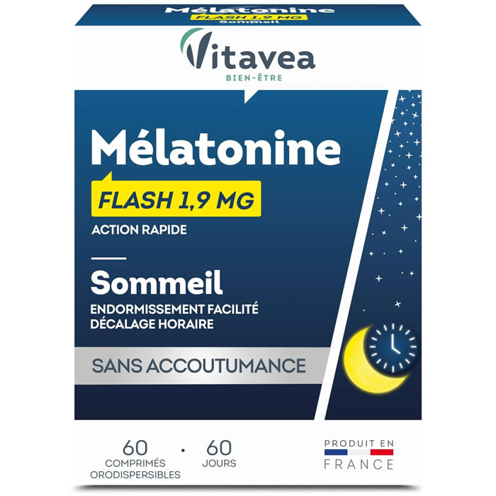 VITAVEA Complément alimentaire mélatonine pour le sommeil