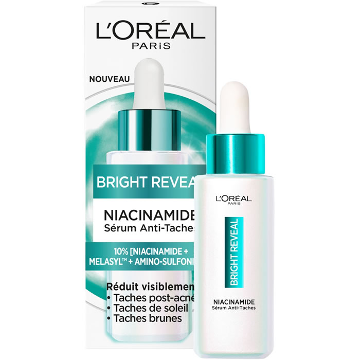 L'OREAL Bright Reveal Sérum anti-tâches concentré en niacinamide