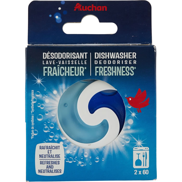 AUCHAN Désodorisant pour lave-vaisselle
