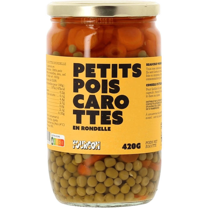LE FOURGON Petits pois carottes