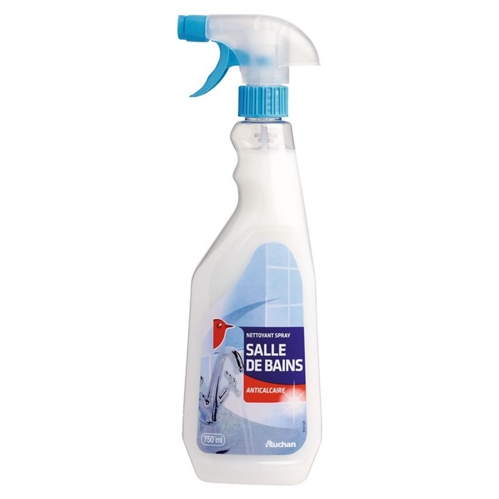 AUCHAN Spray nettoyant pour salle de bain