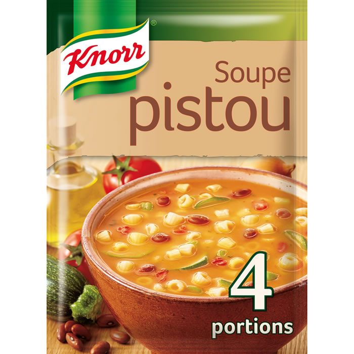 KNORR Soupe instantanée au pistou et huile d'olive