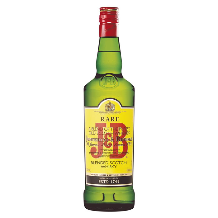 J & B Rare Blended scotch whisky