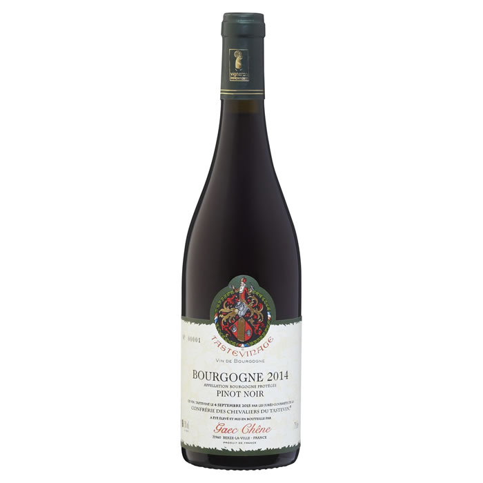 BOURGOGNE PINOT NOIR - AOP Domaine Chêne Vin rouge - tasteviné