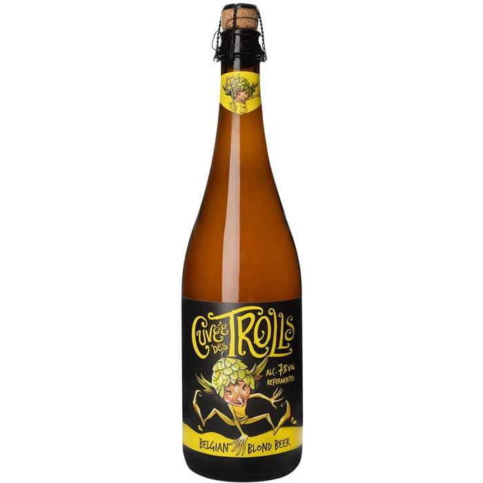 CUVEE DES TROLLS Belge Bière blonde