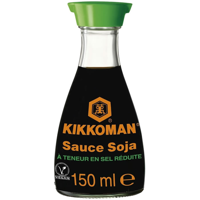 KIKKOMAN Sauce soja réduite en sel