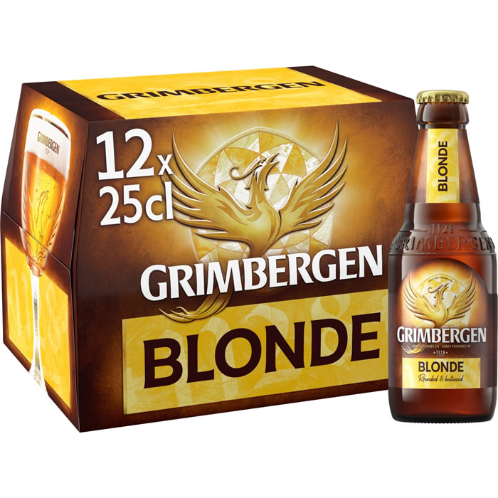 GRIMBERGEN Belge Bière blonde