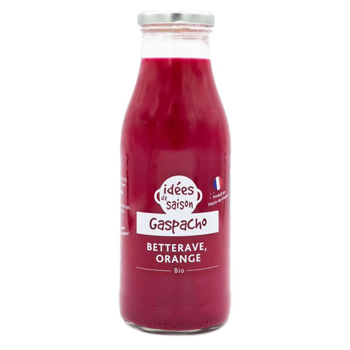 IDEES DE SAISON Gazpacho de betterave, orange bio