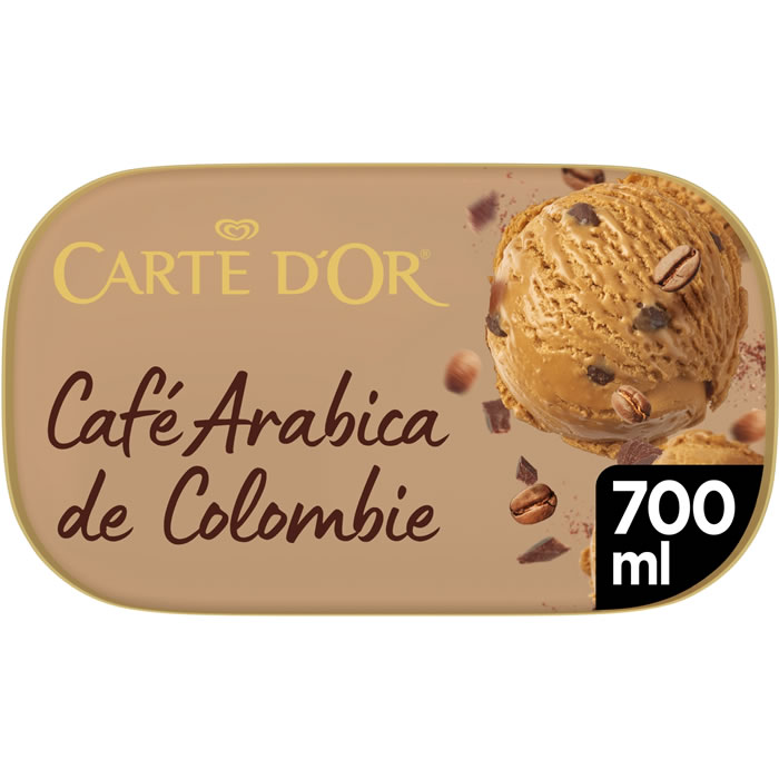 CARTE D'OR Crème glacée au café arabica de Colombie