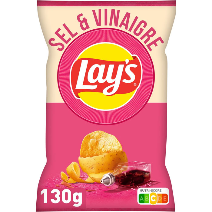 LAY'S Chips goût sel et vinaigre