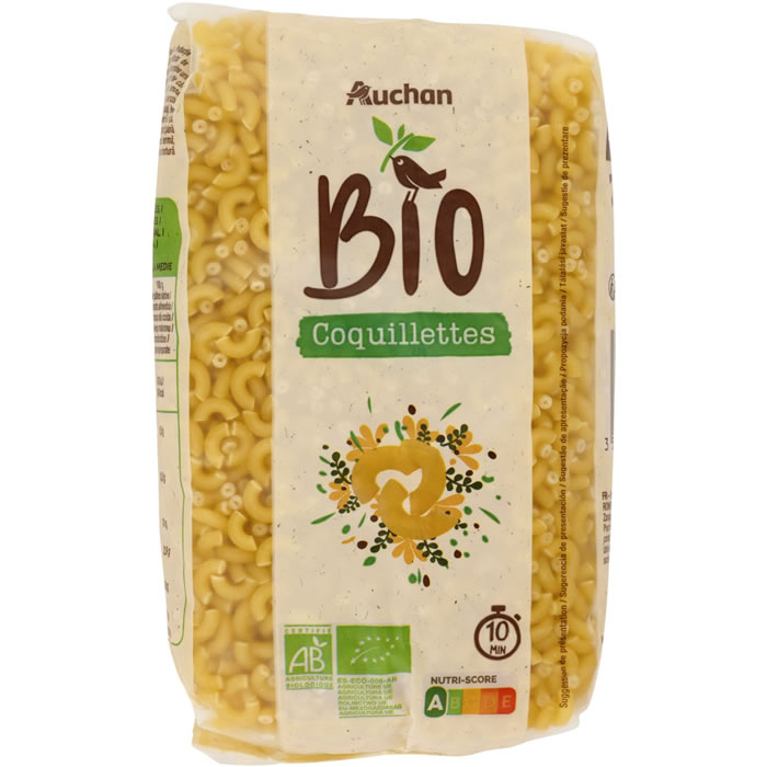 AUCHAN Coquillettes bio