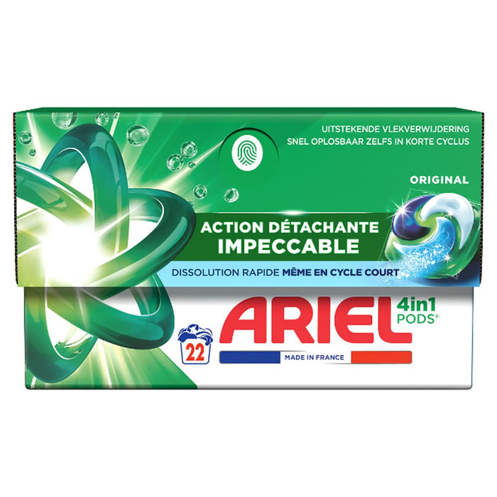 ARIEL 4 in 1 pods Lessive capsules détachantes
