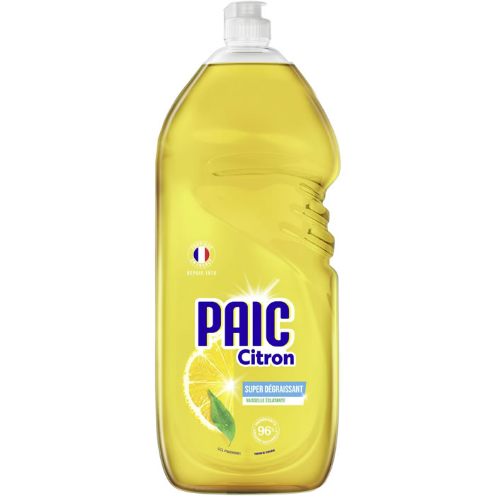 PAIC Liquide vaisselle super dégraissant au citron