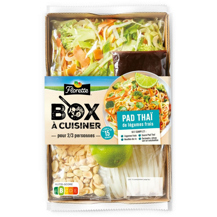 FLORETTE Pad thaï de légumes à cuisiner