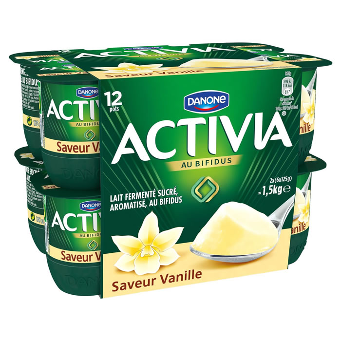 ACTIVIA Yaourts à la vanille