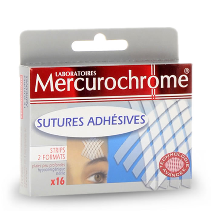 MERCUROCHROME Pansements sutures adhésives