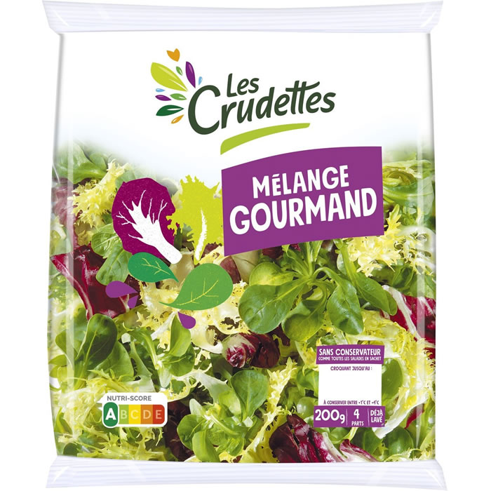 LES CRUDETTES Mélange de salades