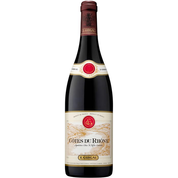 CÔTES DU RHÔNE - AOC E. Guigual Vin rouge