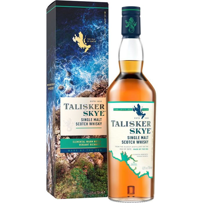 TALISKER Scotch whisky single malt tourbé