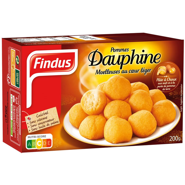 FINDUS Pommes de terre dauphines