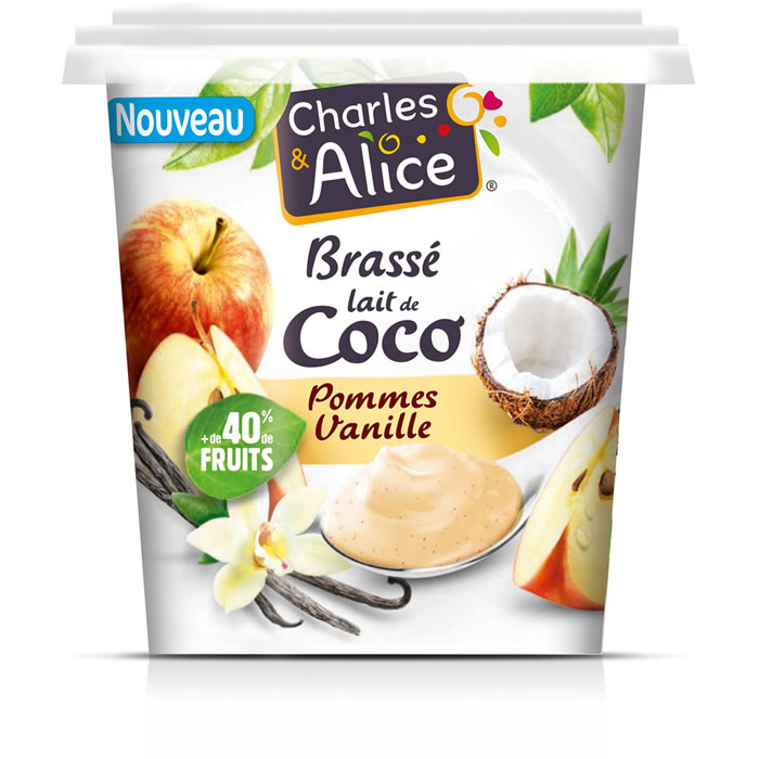 CHARLES&ALICE Dessert à la coco et vanille