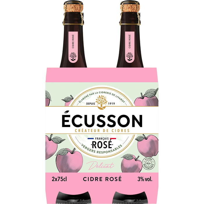 ECUSSON Cidre rosé