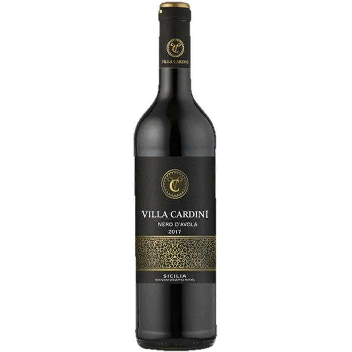 SICILIA-DOC Villa Cardini - Nero d'Avola Vin rouge