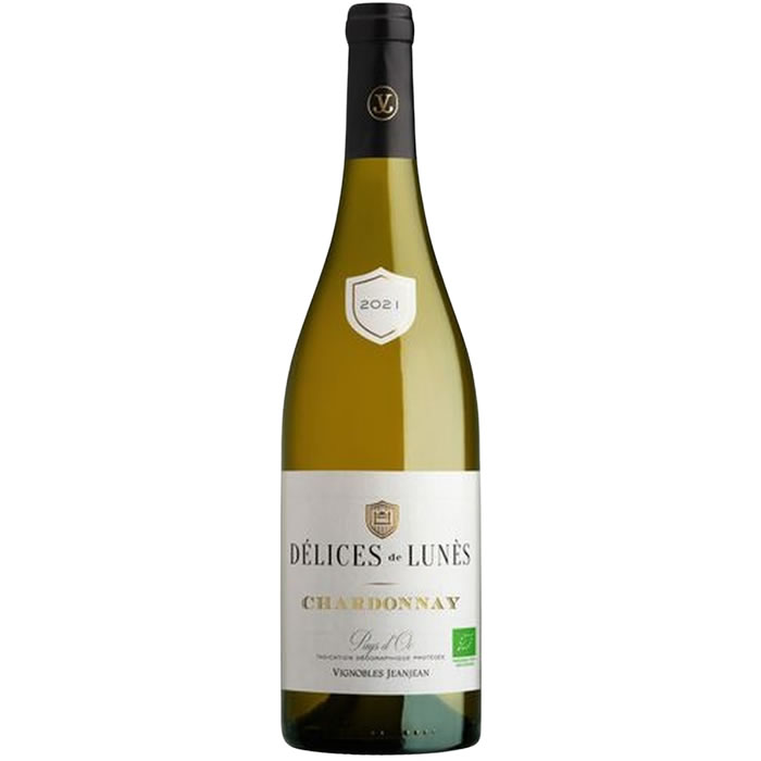 PAYS D'OC Délices lunes Chardonnay Vin blanc sec IGP