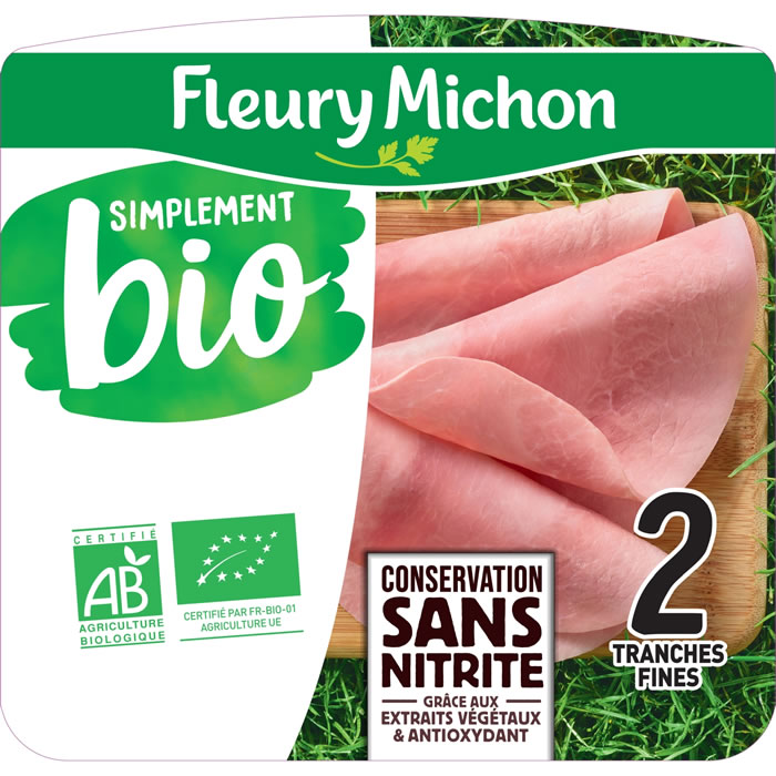 FLEURY MICHON Simplement Bio Jambon sans nitrite bio
