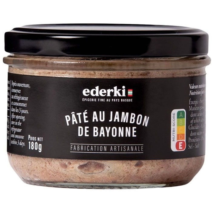 EDERKI Pâté au jambon de Bayonne