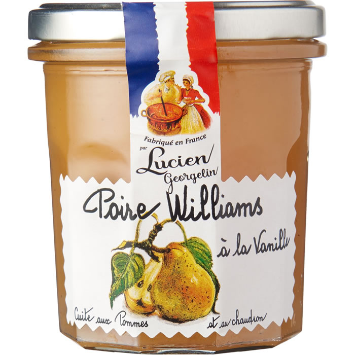 LUCIEN GEORGELIN Confiture de poires Williams à la vanille