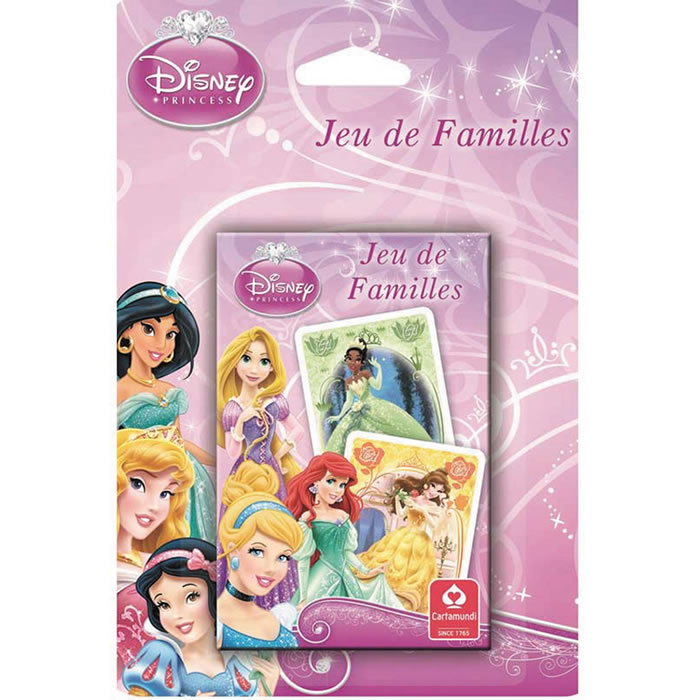 JEU DE CARTES Disney Princess Jeu de familles