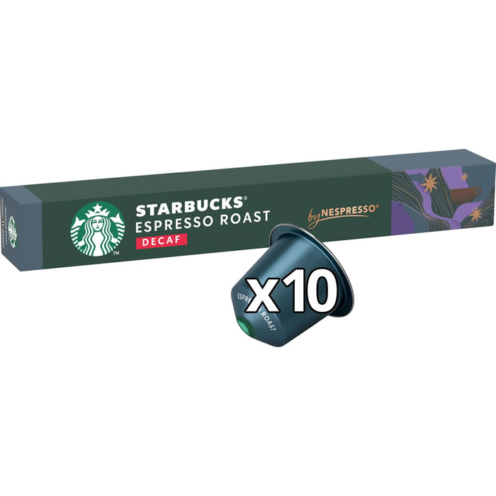 STARBUCKS Espresso Roast Capsules de café décaféiné espresso N°11