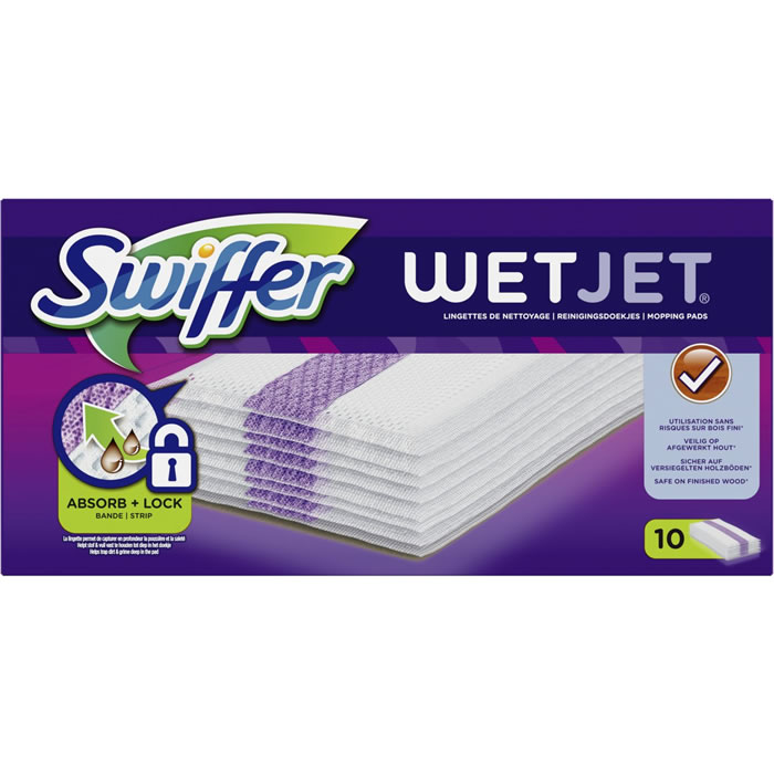 SWIFFER Wet Jet Recharges lingettes pour balai