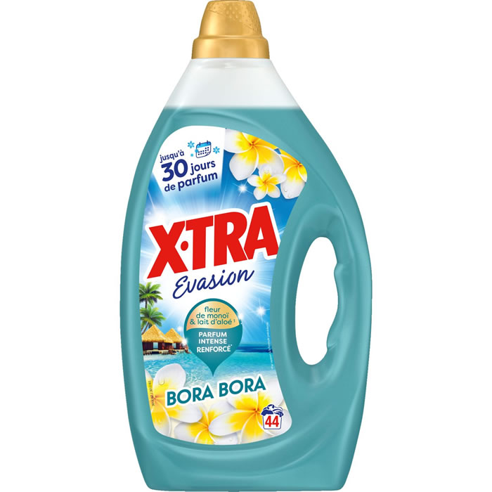 X-TRA Bora Bora Lessive liquide à la fleur de monoï et lait d'aloe