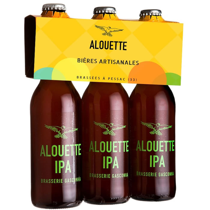 L'ALOUETTE DE GASCOGNE Artisanale Bière blonde IPA