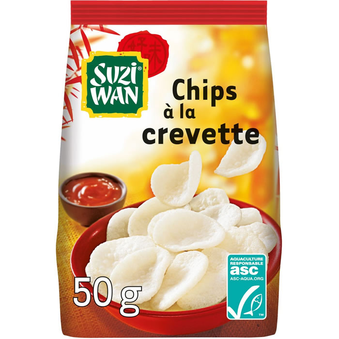 Chips de crevettes bio - 50g, Family chips
