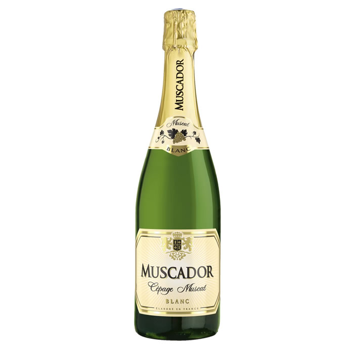 MUSCADOR Vin mousseux de qualité Muscat Blanc