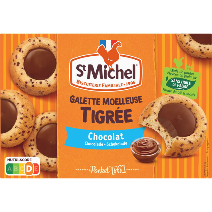 ST MICHEL : Gâteaux galettes moelleux au chocolat - chronodrive