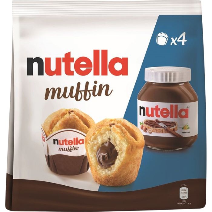 NUTELLA Muffins fourrés au Nutella