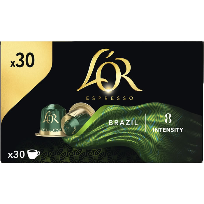 L'OR Brazil Capsules de café espresso N°8