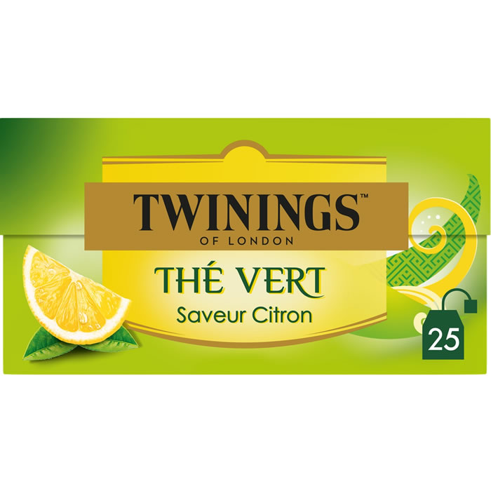 TWININGS Thé vert au citron Intense