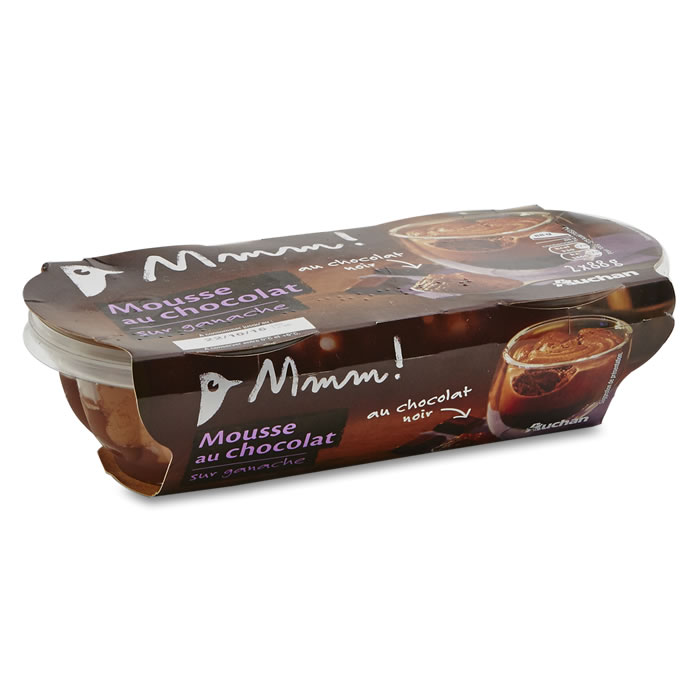 AUCHAN Mmm ! Mousse au chocolat