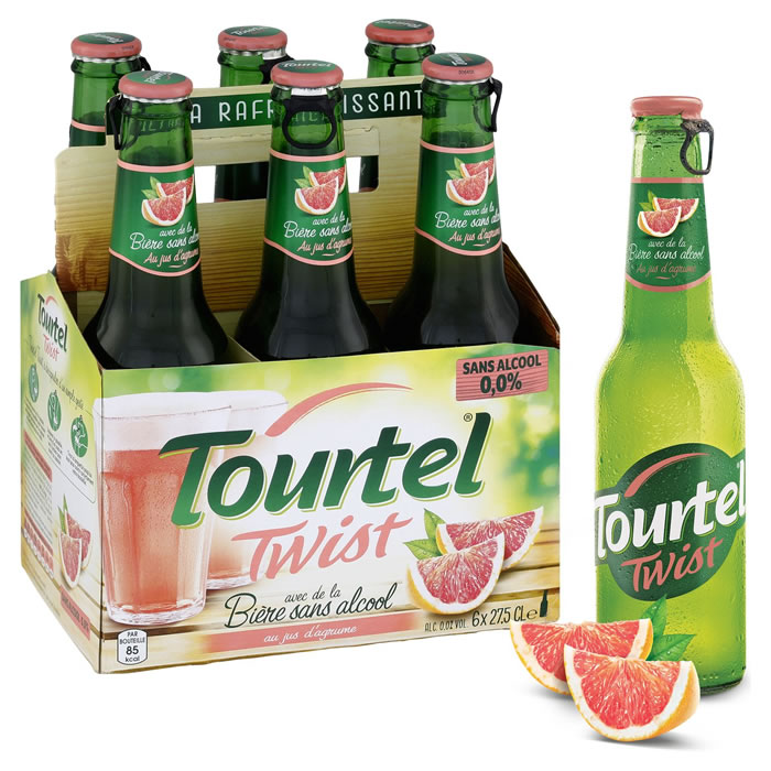TOURTEL Twist Bière sans alcool aux agrumes