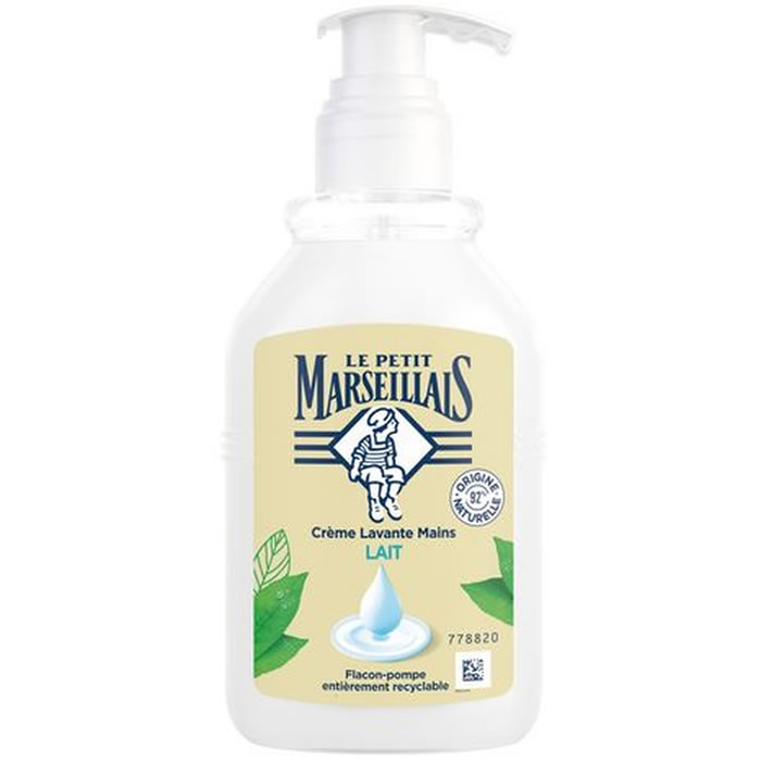 LE PETIT MARSEILLAIS Crème lavante mains au lait