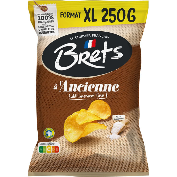 BRET'S Chips à l'ancienne nature