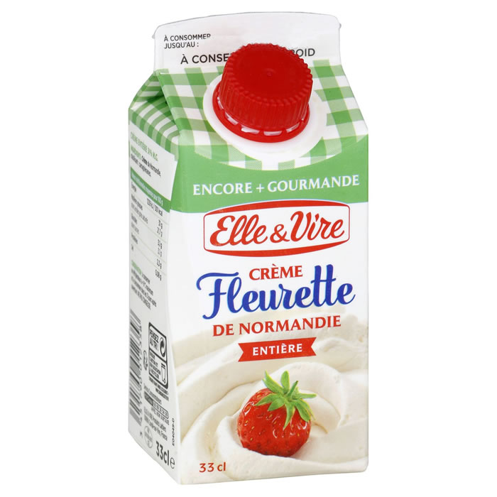 ELLE&VIRE Crème fleurette entière 31% M.G