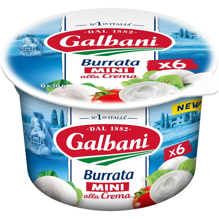 GALBANI Mini burrata alla crema